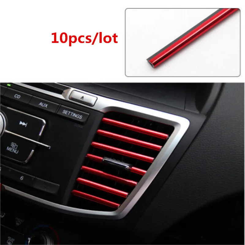 Car-styling 2024 New U Shaped DIY Air Vent Grille Decoration For Daewoo Matiz Nexia Nubira Sens Tosca Winstorm