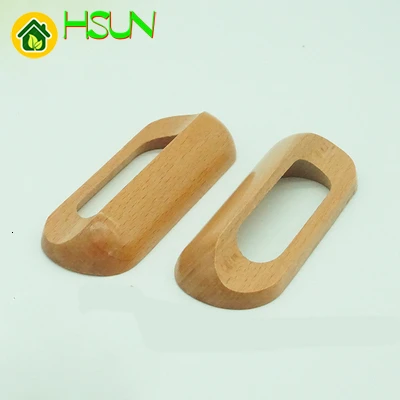 

Beech Varnish Concise Type Handle Northern Europe Chinese Style Perforation Hidden Handle Household Drawer Cabinet Door Hand