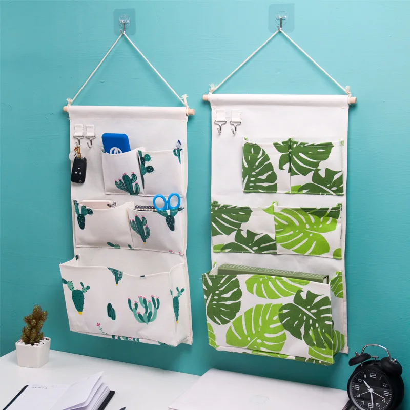 

Over The Door Magazine Storage Pockets Wall Door Closet Hanging Storage Bag Organizer for Bedroom & Bathroom