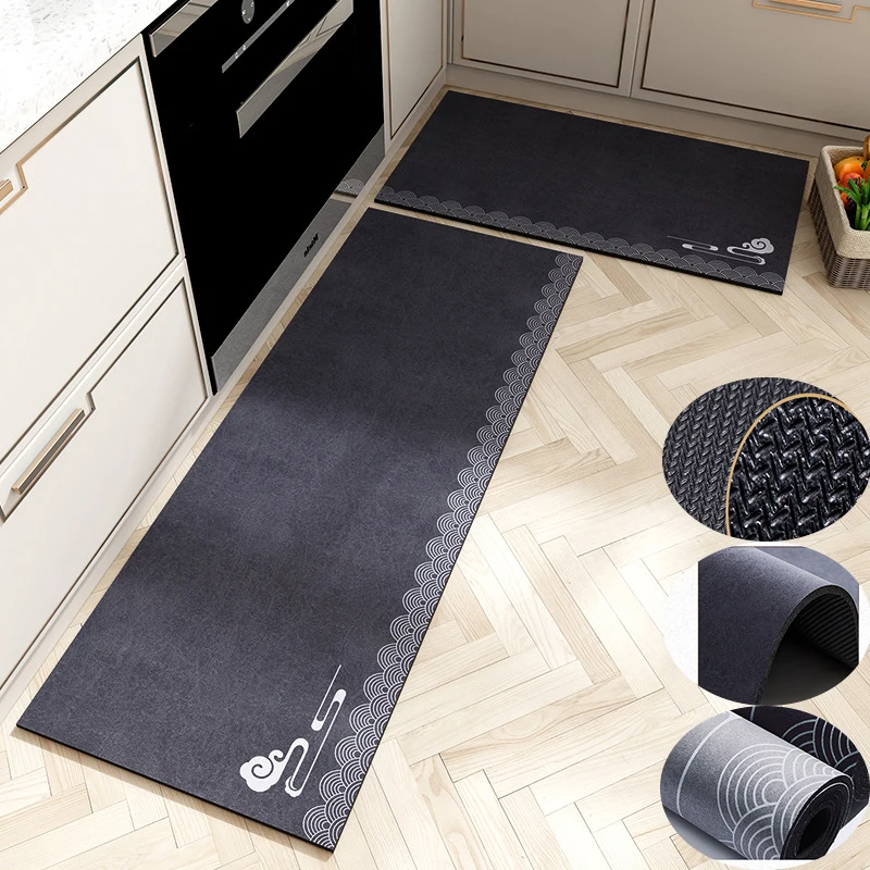 

Eovna Oil-proof Anti-skid Kitchen Carpet Rugs for Kitchen Kitchen Mats for Floor Welcome Mats for Front Door