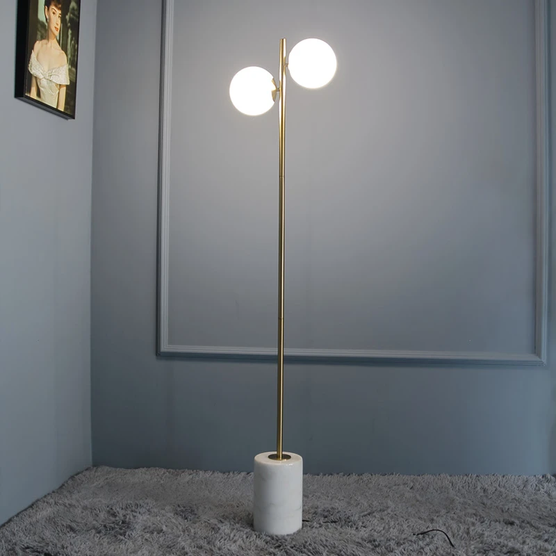 

Nordic LED Floor Lamp Corner LED Floor Light Marble Bedroom Lamp Atmosphere Lighting Club Home Indoor Decor Corner Standing Lamp