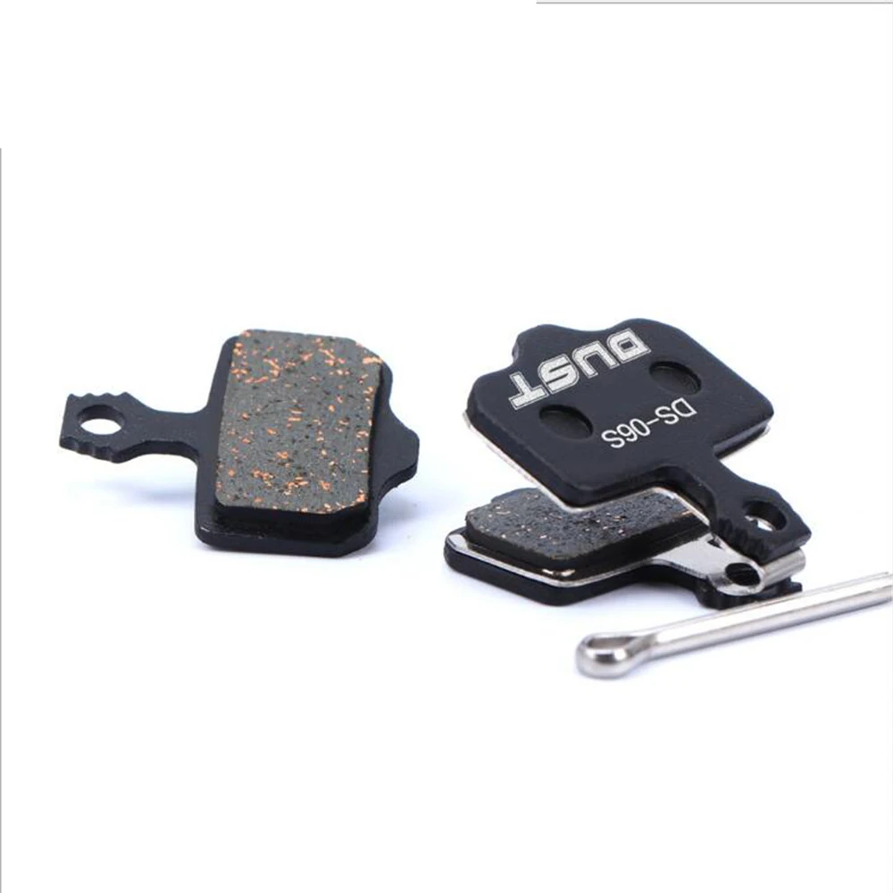 1 Pair/2pcs Mountain Bike Bicycle Resin Semi-Metal Disc Brake Pad Copper Fiber Lining Brake Pad for SHIMANOZOOM MAGURA FORMULA