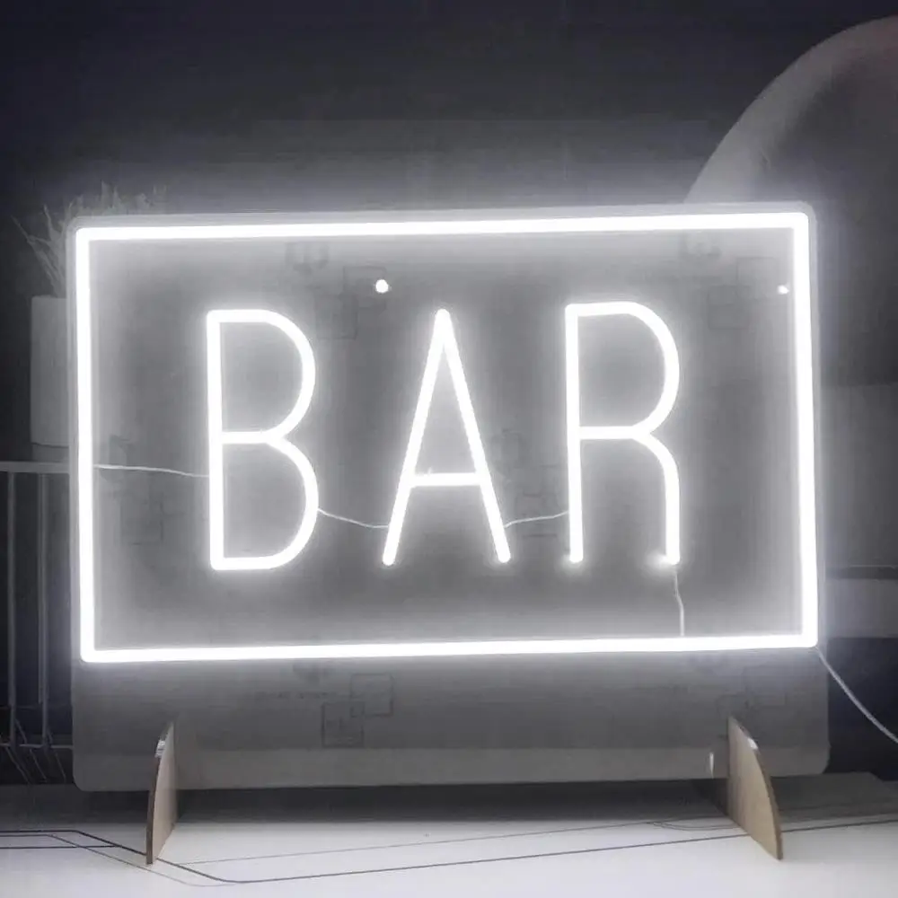 Led Neon Biru Bar Neon Led Sign, Biru Neon Bar-Bar Neon Sign, TheNaturalNeon