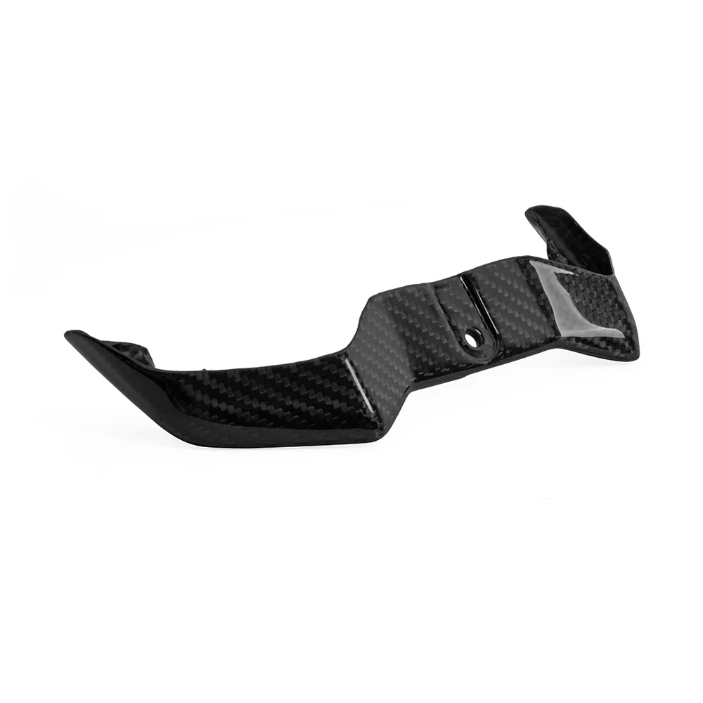 

Для YAMAHA MT07 FZ07 2018 2019 2020 мотоциклетный передний обтекатель из углеродного волокна, низкая часть, кронштейн для фар