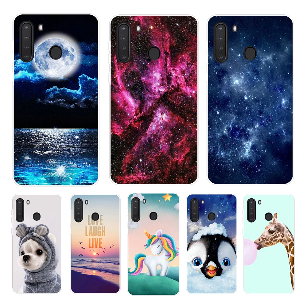 Case For Samsung A21S Case Phone Cover Silicone Soft TPU Back Cover for Samsung Galaxy A21S Case A 21S A21 S Fundas Coque Bumper