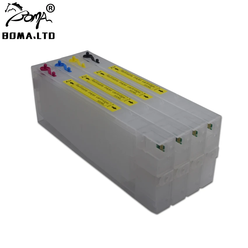 

BOMA.LTD Refill Ink Cartridge For Epson B300 B310N B510DN Printer With Permanent T6171 - T6174 T6161 - T6164 Chip Sensor
