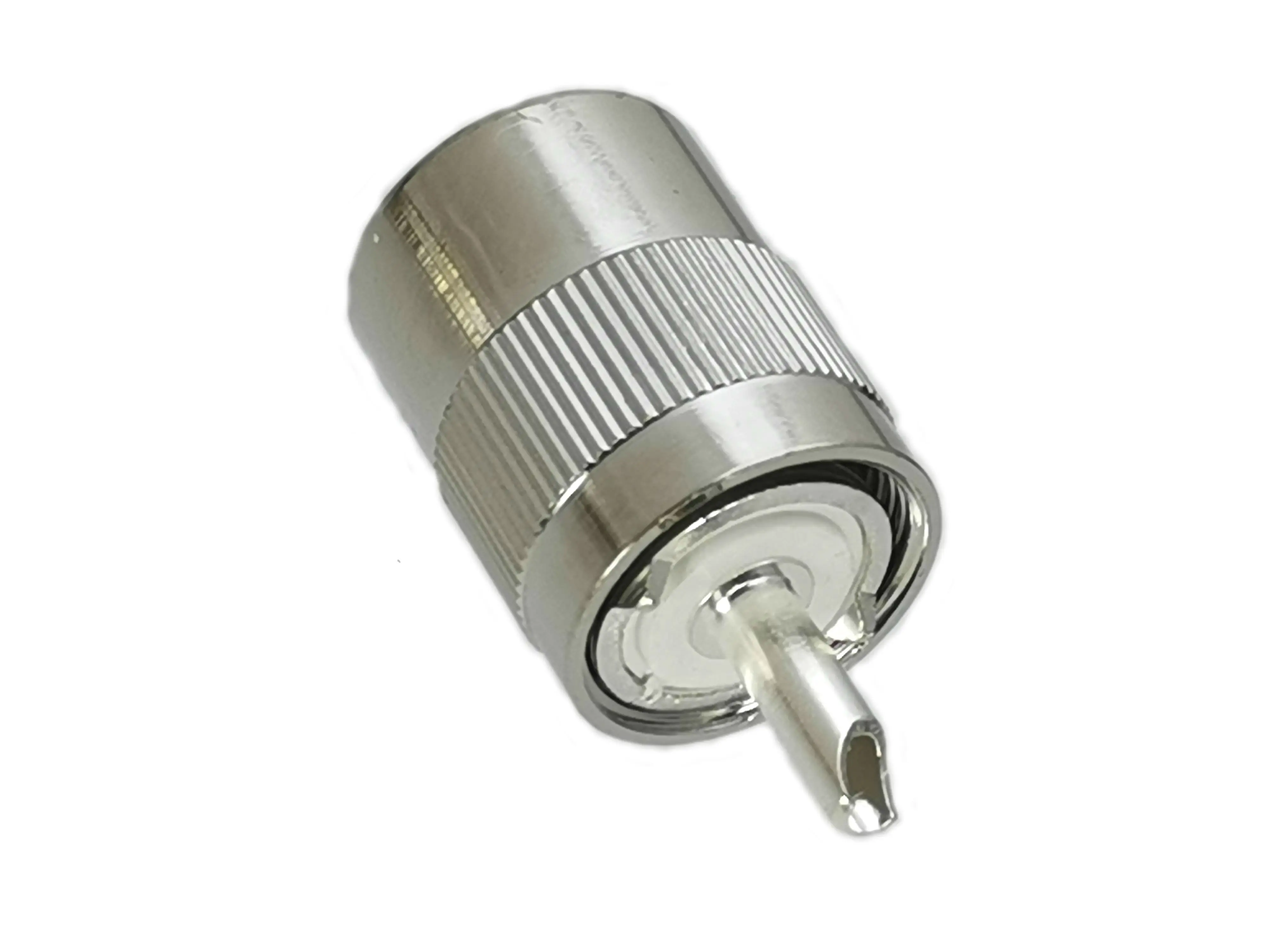 10pcs UHF PL259 Male Screwed Coupling Connector Solder RG8 LMR400 RG213 7D-FB Cable Straight New
