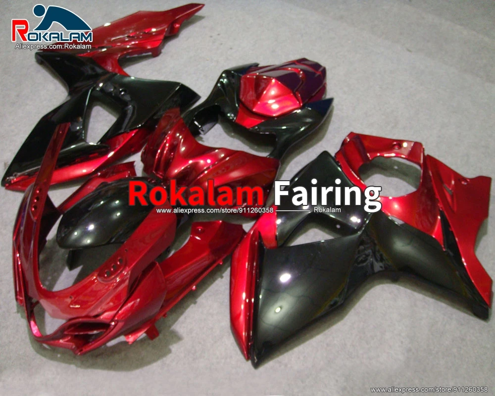 

Кузов для Suzuki GSX R 1000 K9 2016 2015 GSX R1000 2009 2013 2014 Комплекты обтекателей красного и черного цвета для мотоцикла (литье под давлением)