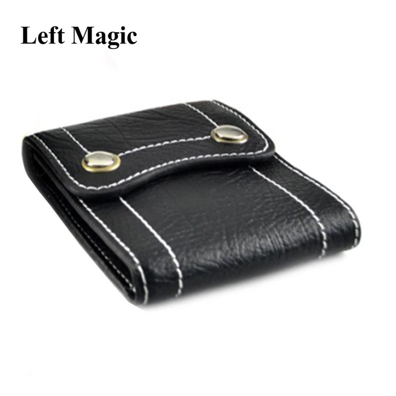 Magic Fire Wallet + Card to Wallet - 2 in1 Trick for Pro Magic Tricks Close Up Illusions Accessories Mentalism Gimmick Magia