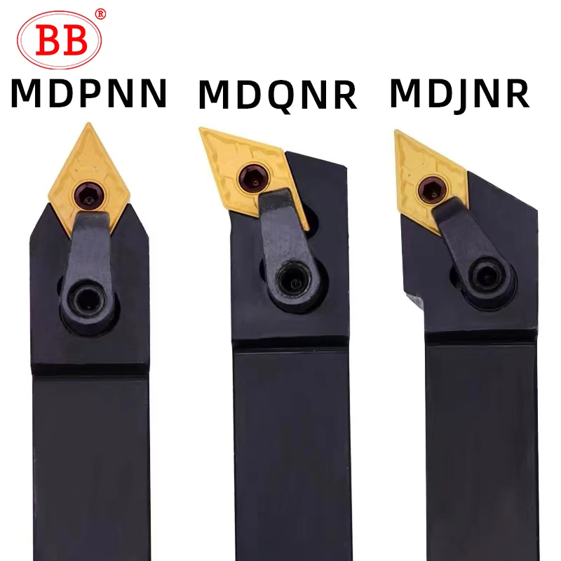 BB DNMG 1504 Insert External Lathe Turning Tool Holder Right Left Cutting Metal Steel MDPNN MDJNR MDQNR 1616 2020 2525