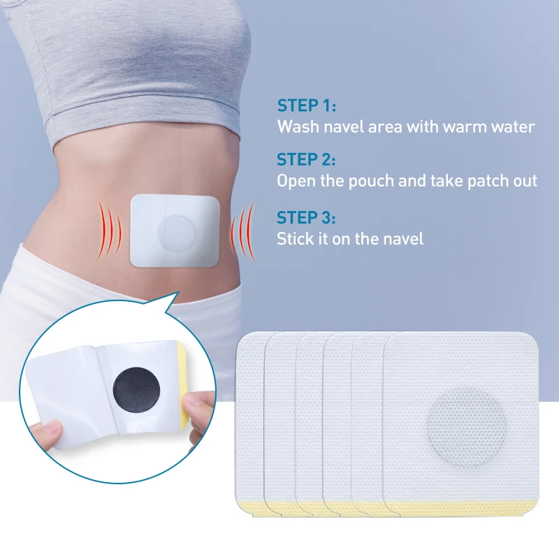 6/24pcs High Blood Pressure Herbs Treatment Patch Clean Blood Vessel Reduce and Control Hypertension Treatment Medical Pleaster