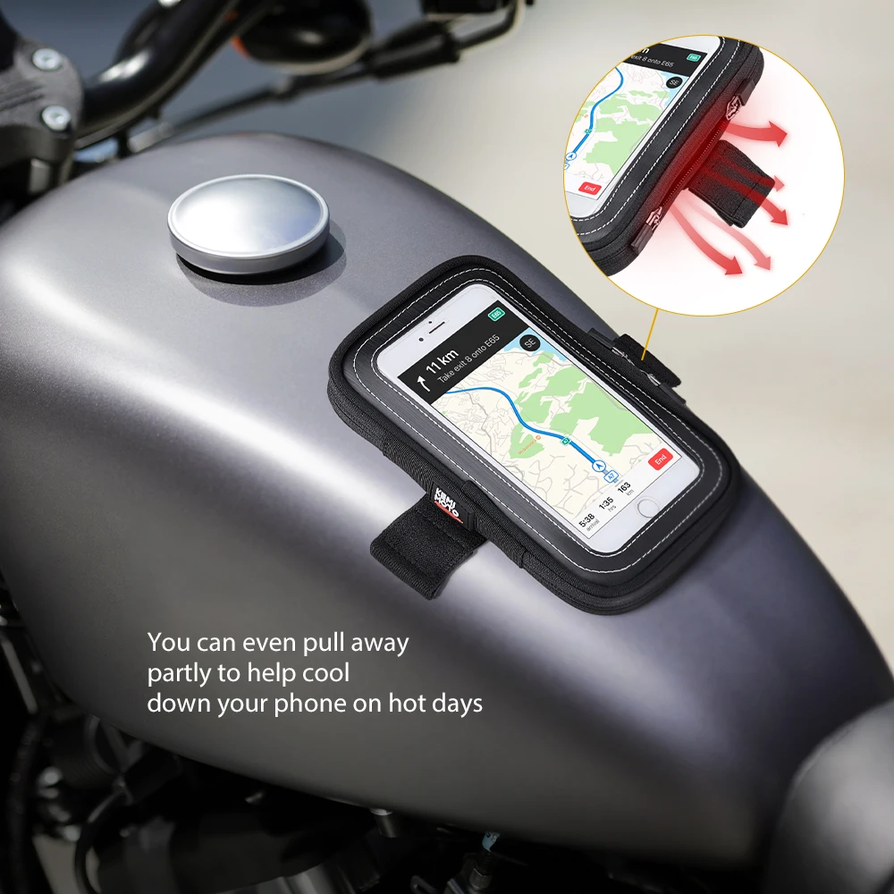 Kemimoto motocykl komora pytle vodotěsný magnetický komora brašna dotek obrazovka telefon GPS brašna pro BMW R1200GS pro sportster cestovní MT09