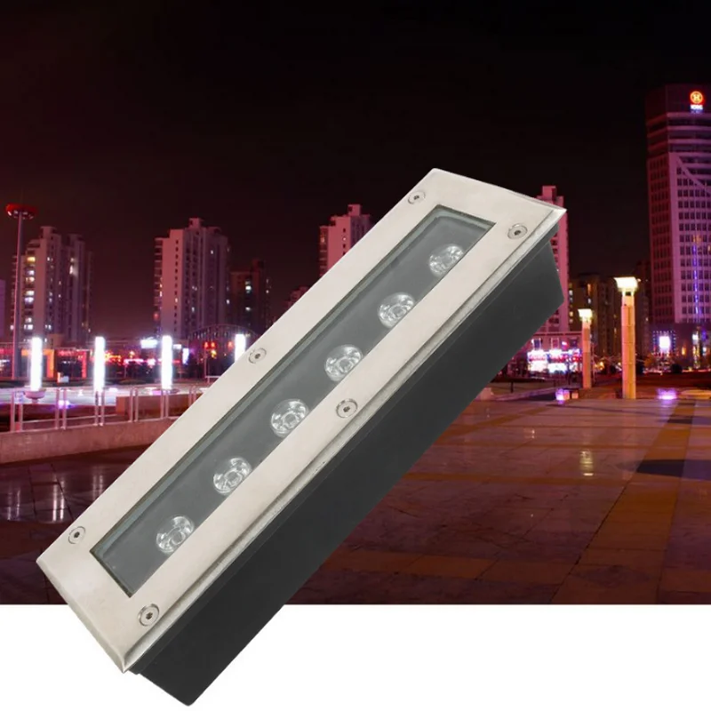 Imagem -06 - Impermeável Led Jardim Luz Subterrâneo ao ar Livre Enterrado Jardim Path Spot Embutida Inground Iluminação 6w Ip68