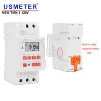 TM919B-1 30A5000W 110V/120VAC  Digital Weekly Programmable Timer Switch Automatically Turn On/Off with Countdown Function 12/24h