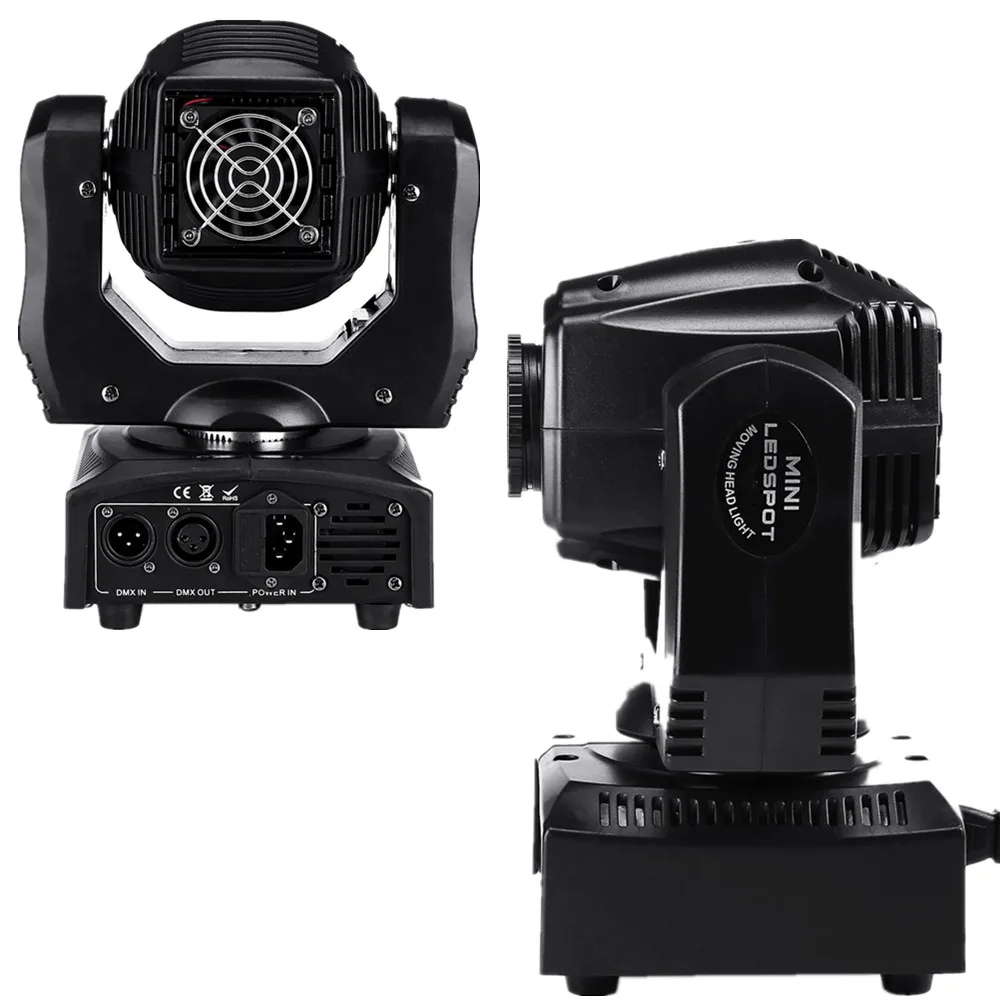 Imagem -04 - Led Moving Head Light com Gobo e Roda de Cor dj Beam Lights Disco dj Equipment 3prism 75w 65w