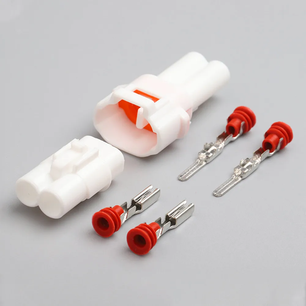 1/5/10/20/30 sets kit DJ7021-2-11/21 2pin Male female  fog lamp plug auto waterproof connector 6187-2171 6180-2181