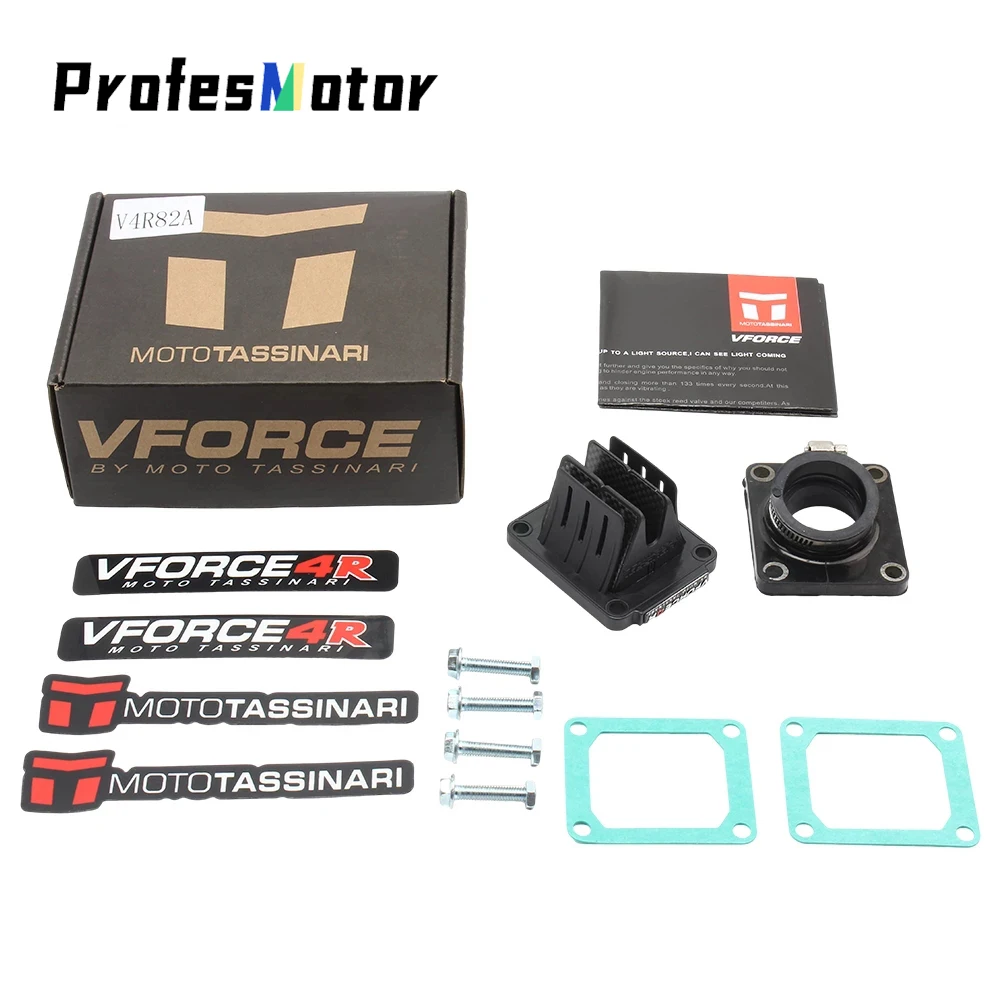 

YZ85 YZ65 for Yamaha 1993-2022 Reed Valve Motorcycle Accessories VForce Carbon Fiber with Intake Manifold Enduro Parts V4R82A-i