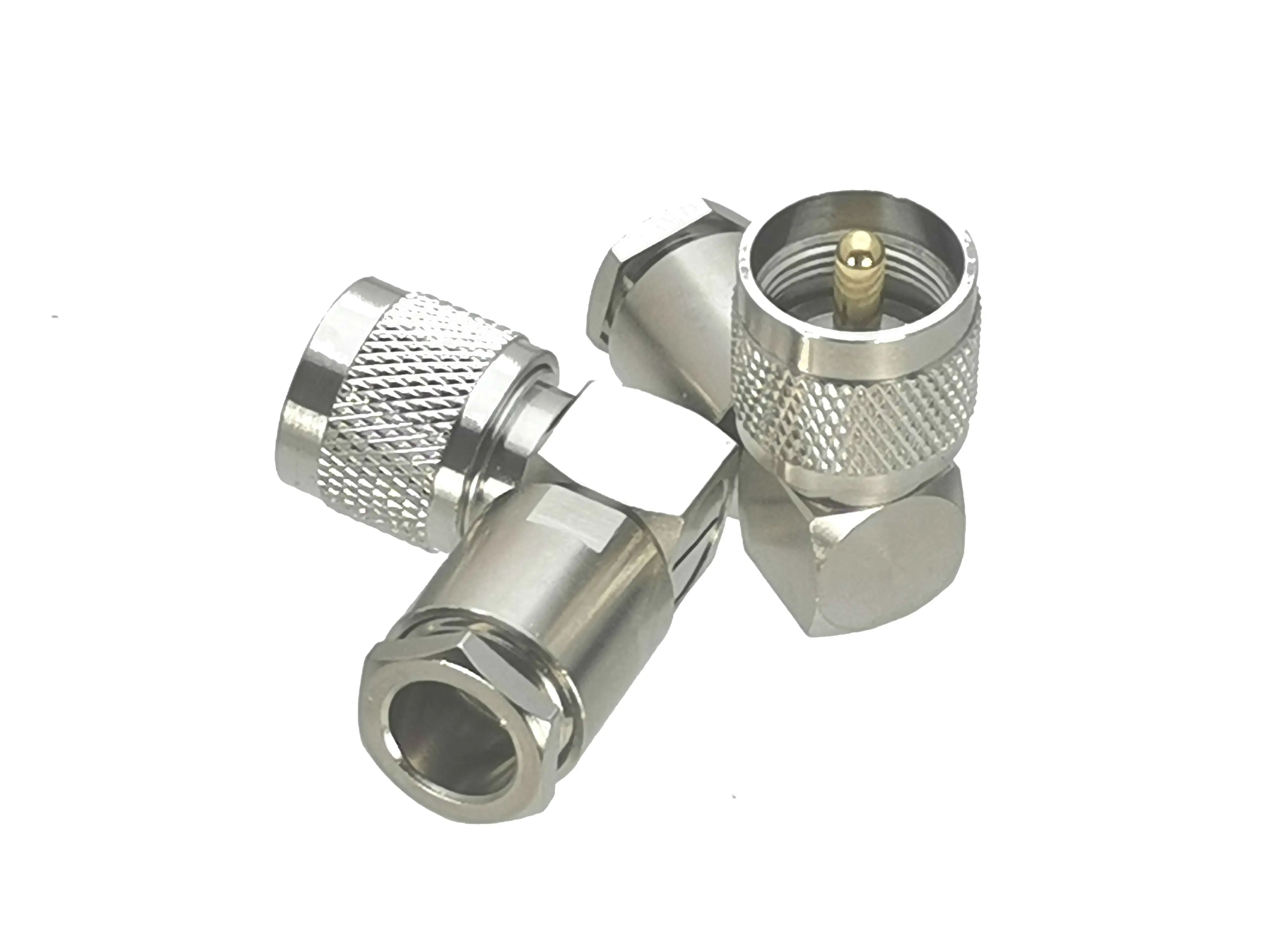 1Pcs UHF PL259 SO239 / Mini UHF Connector Clamp / Solder RG58 RG142 / RG8X LMR240 / RG5 RG6 / RG8 LMR400 Male & Female Adapter