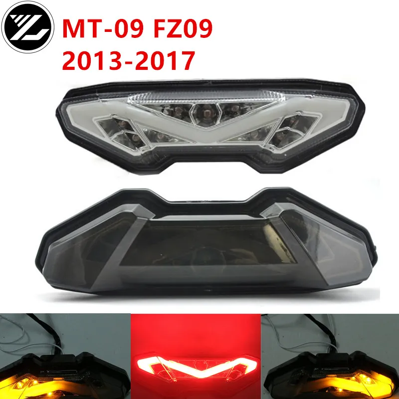 For Yamaha FJ09 MT09 MT-09 Trancer 900 FJ-09 2013 2014 2015 2016 2017 Rear Tail Light Brake Turn Signals Integrated Brake Light