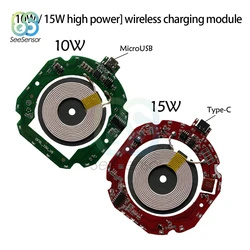 10W 15W per QI caricabatterie Wireless veloce modulo PCBA trasmettitore circuito di ricarica Wireless circuito fai da te