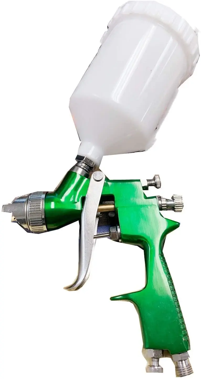 

High Volume Gravity Feed Spray Gun 600cc Plastic Professional Air Paint Tools for Car Primer, Surface Painting, Coating