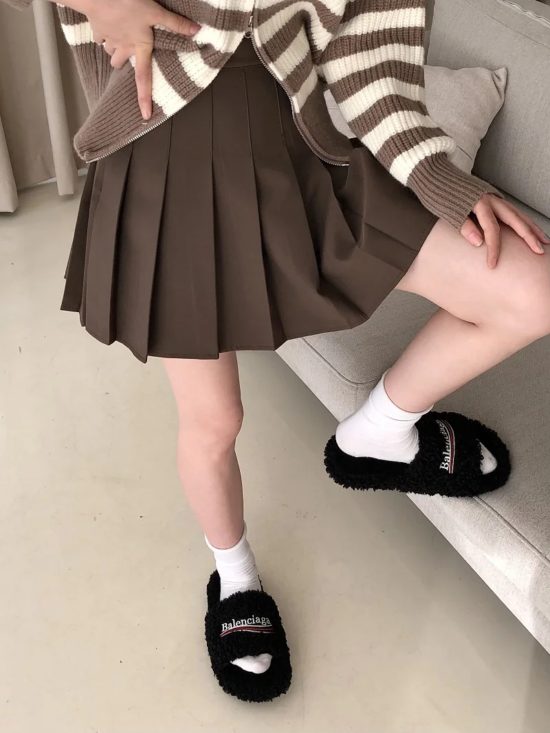 

Pleated Skirt Female Y2k Summer Autumn 2021 Korean Style Japanese College Style Mini Skirts for Girls Waist A-line Skirt Sexy