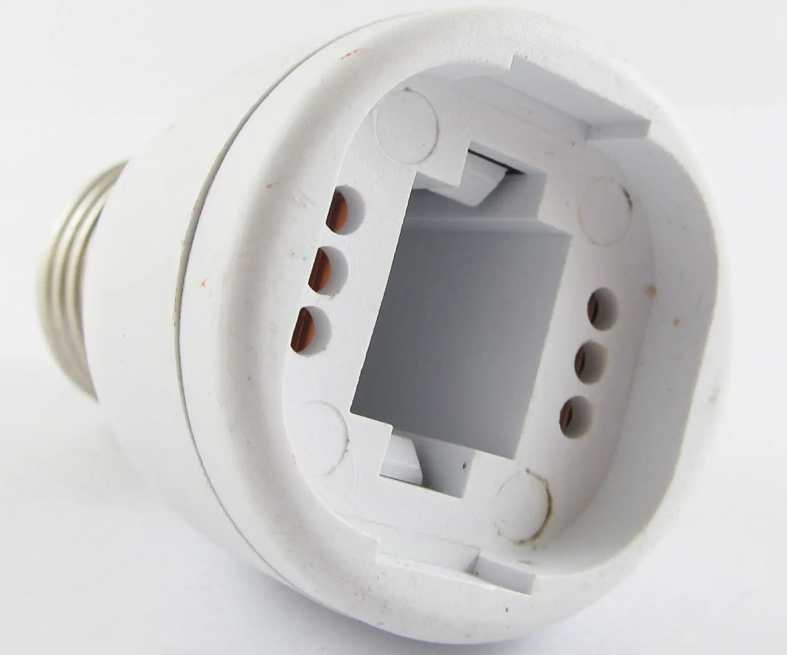 1Pc E27 Male Naar G24 Vrouwelijke Socket Base Led Halogeen Cfl Light Bulb Lamp Adapter