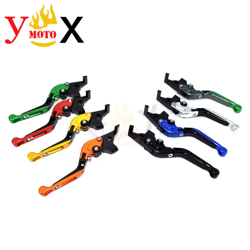 

CNC Folding Extendable Brake Clutch Levers For Kawasaki Ninja ZX6R 636 Z1000 07-16 ZX10R 06-15 Z1000SX Tourer 11-16 Z750R 11-12