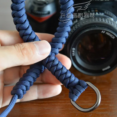 hand-woven Nylon rope Camera Wrist Strap Wrist Band for Mirrorless Digital Camera Leica Canon Fuji Nikon Olympus Pentax Sony