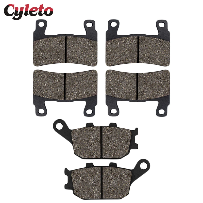 Motorcycle Front & Rear Brake Pads for Honda CB400 NC39 CBR600 F4 CBR600RR Fireblade CBR900RR CBR929RR CBR954RR CB1300 Superfour