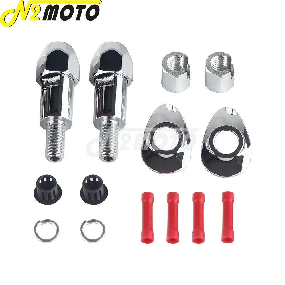 Detachable Chrome Rack Sissy Bar Bracket Side Plates Docking Hardware Kit For Harley Dyna Wide Glide Fat Bob FXDF FXDWG FXDFSE/2