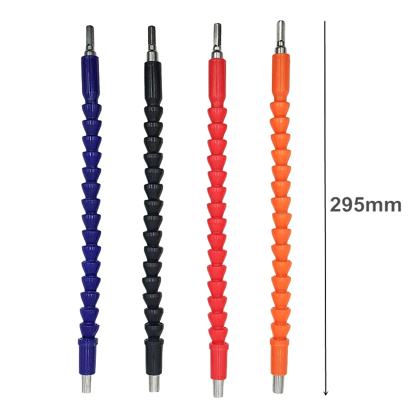 Embout de tournevis d'extension d'arbre flexible, tuyau de salle universel multifonction, connexion d'arbre de cardan, lien souple pour perceuse électrique