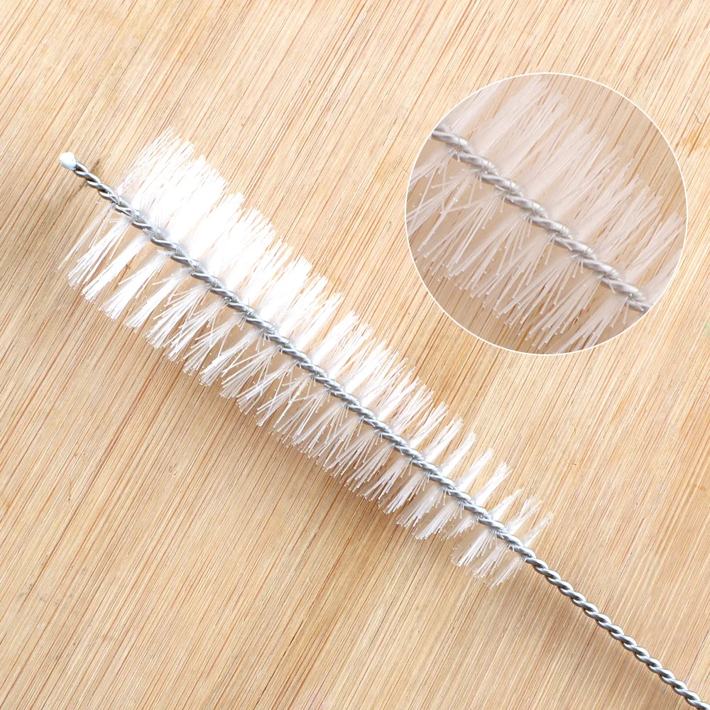 Long Handle Teapot Mouth Brush 4 pcs/set Baby Milk Bottle Nipple Kettle Spout Brushes Icing Piping Nozzle Brush Cleaning Tool