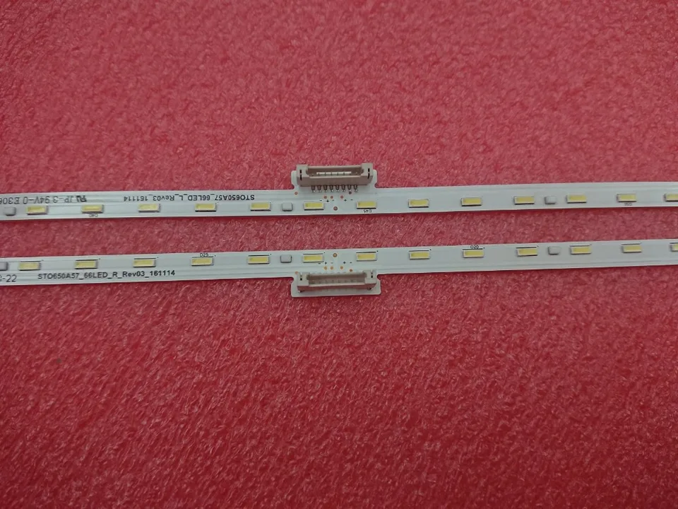 Bande de rétroéclairage LED pour SONY KD-65XE7002 XBR-65X850E KD-65XE7096 KD-65XE7005 KD-65XF8577 KD-65X8500E KD-65XE8505 760.0260A.0004  39