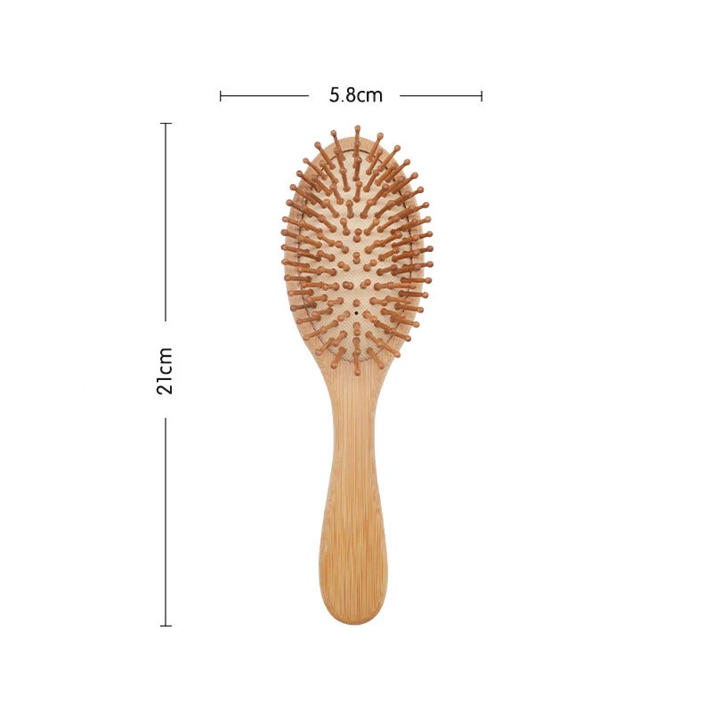 1Pcs High Quality Massage Wooden Comb Bamboo Hair Vent Brush Brushes Hair Care and Beauty SPA Massager Wholesale Hair Care comb