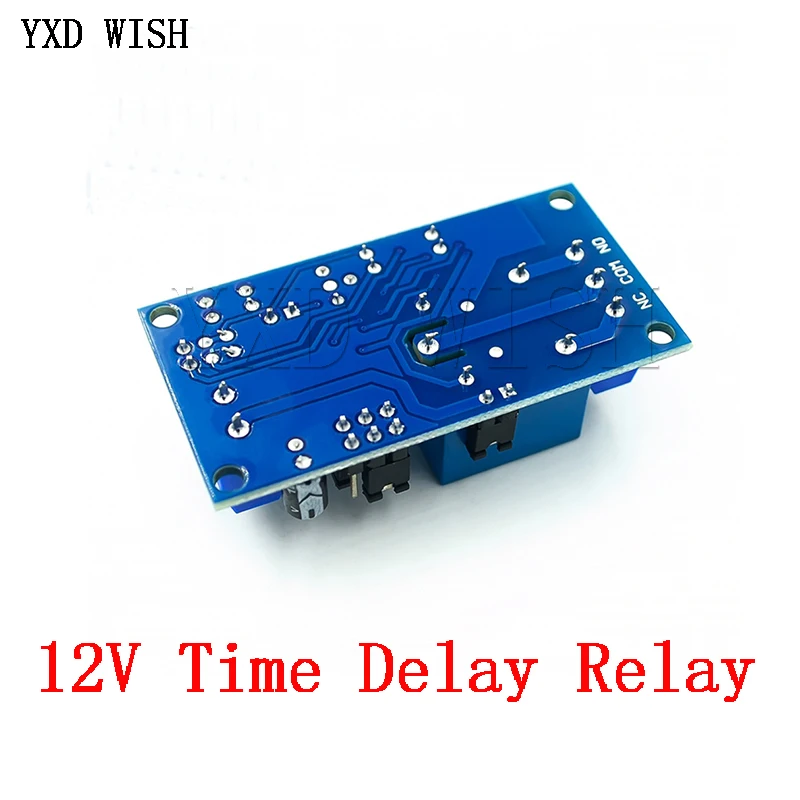 5pcs DC 12V Time Delay Relay Module Delay Turn On / Turn Off Relay Switch Board With Timer DC 12 V Volt Timing Relays Diy Kit