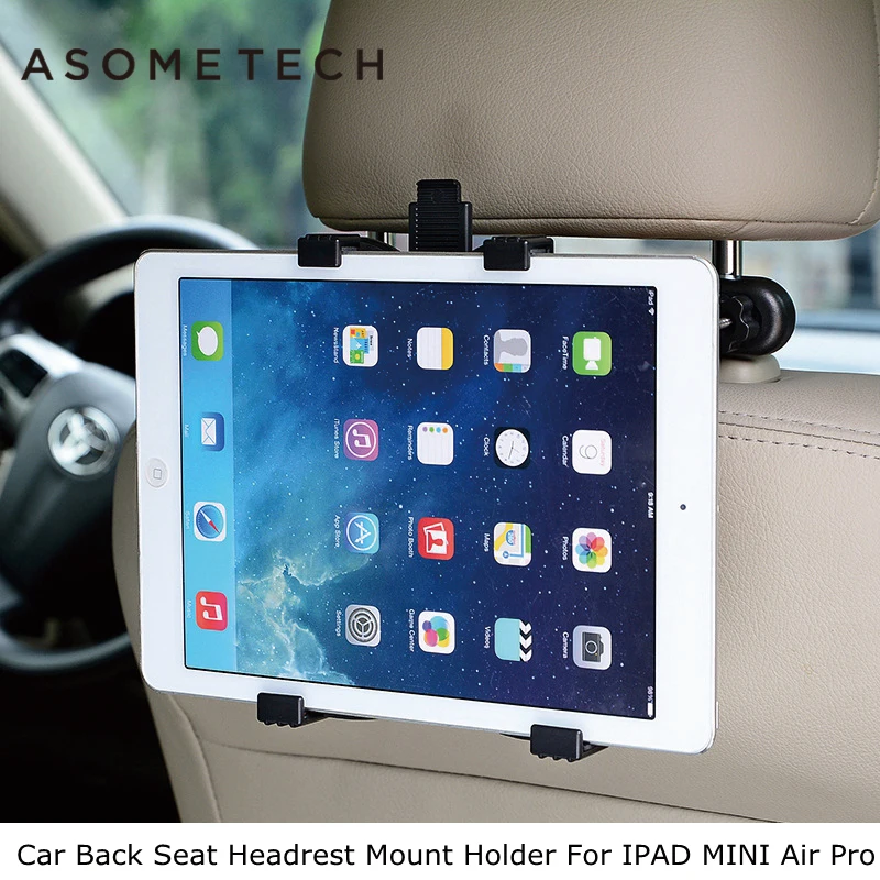 Universal Car Seat Mount Telescopic Tablet Car Holder Bracket Clamp Rack for iPad Car Stand for Universal Tablet Samsung Xiaomi