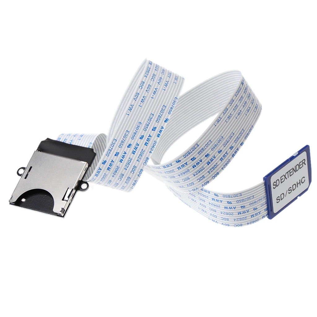 Cable de extensión Adaptador SD macho a SD hembra para impresora 3D Raspberry Pi GPS TV