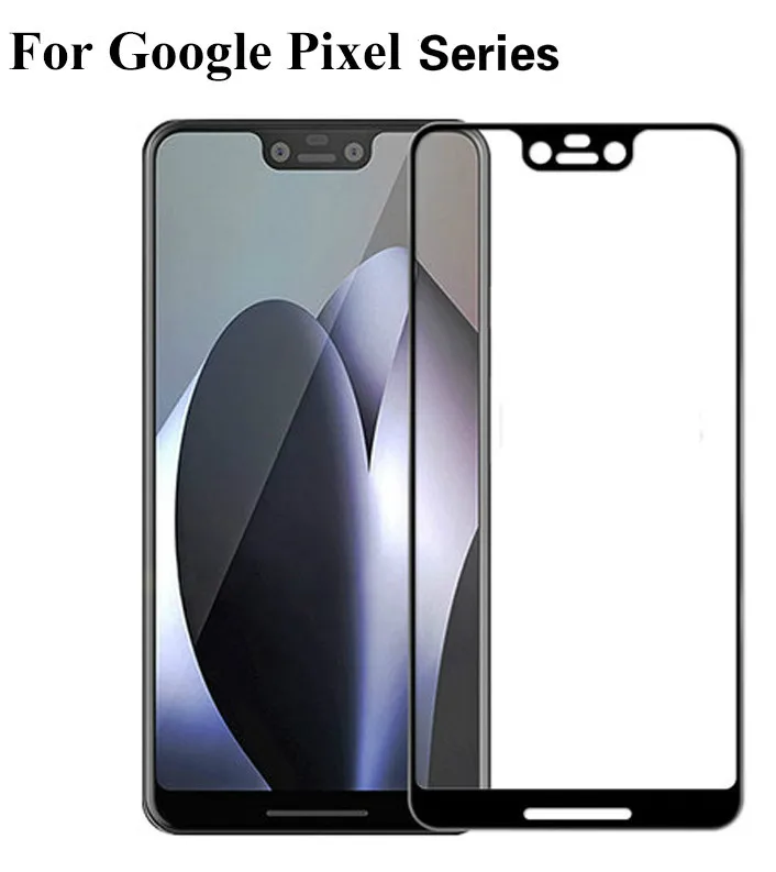 Vidrio templado para Google Pixel 2 3 3Lite 3A 3AXL 3XL XL2, Protector de pantalla de cobertura completa, película protectora para Google Pixel 3lite XL