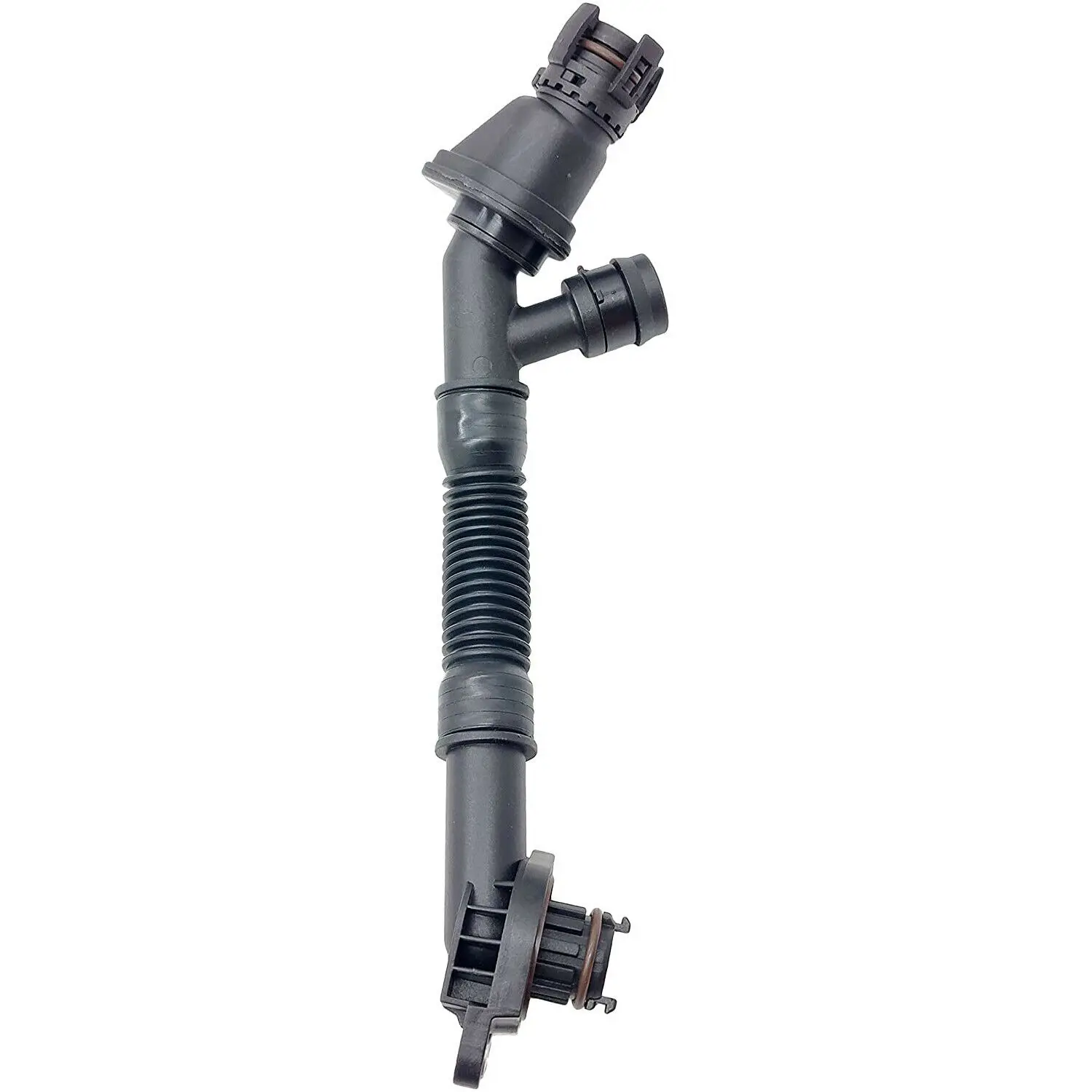 4 LH & RH Ngực Ống Lồng Vắt Thông Hơi Ống Cho Xe BMW 550i 650i 750i 750Li Alpina B7 X5 X6 11157575640 11157575641