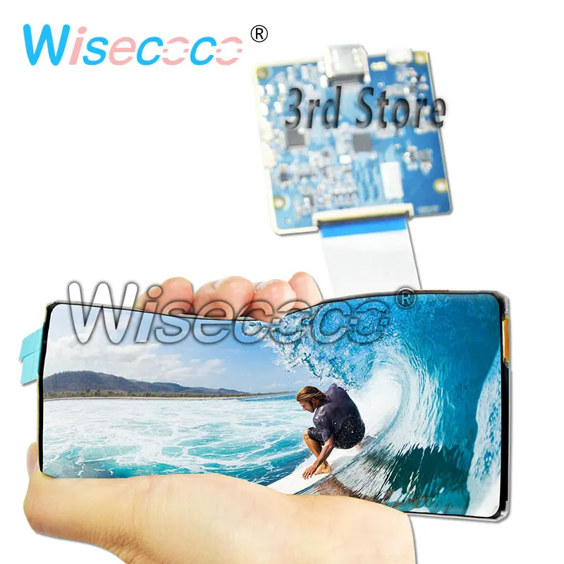 

IPS 6 inch 2160x1080 Flexible Oled screen Display Soft Controller Board Flexible Oled Display