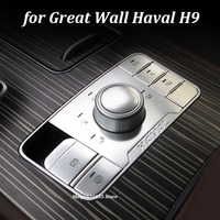 Car Sticker for Great Wall Haval H9 2022 2021 2020 2019 Electronic Handbrake Button Sticker Air Panel Button Sequins Patch