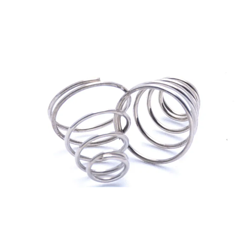 Resorte cónico de acero inoxidable 304, resorte de presión cónico, alambre de torre, 1mm-2mm, 1 unidad