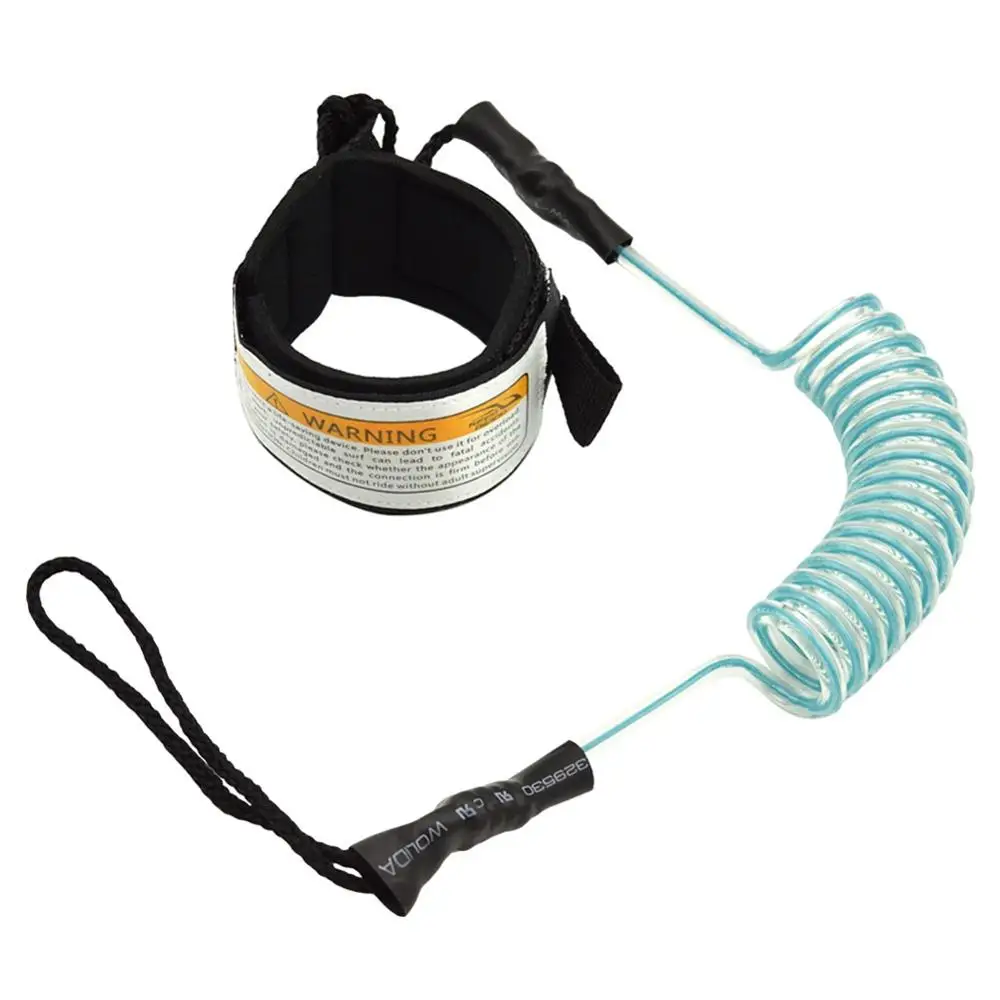 Surfing Safety Hand Rope Boat Safety Paddle Stand Up Paddle Surfing Leash Safety TPU Hand Rope For Surfboard Surfing Accessories