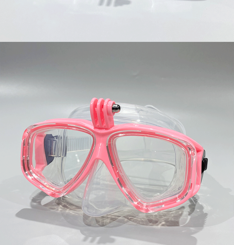 Professionelle Unterwasser-Tauchmaske, Vollständig Trockene Tauchbrille Geeignet für GoPro Kleine Action-Kameras. – Detail 23