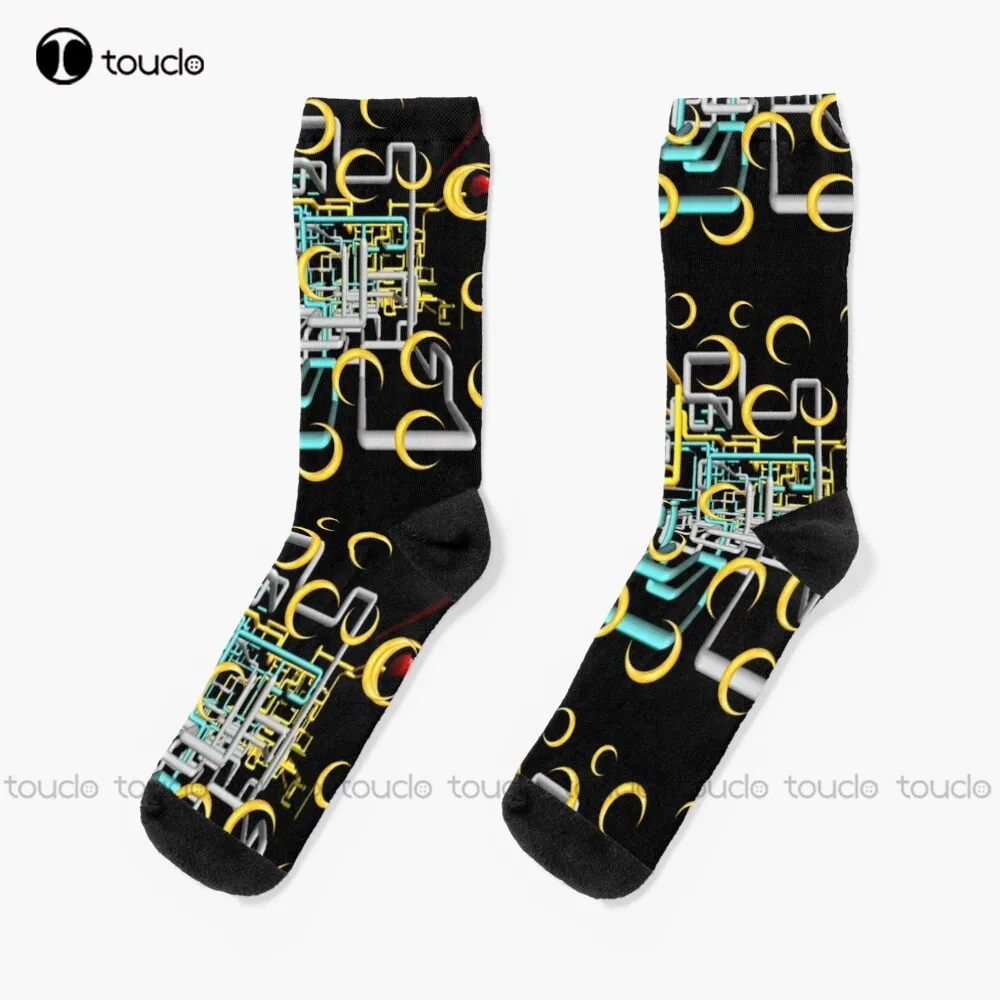 Dan Flashes Pattern Cool Tim Robinson  Socks Boot Socks For Women Personalized Custom Unisex Adult Teen Youth Socks Fashion New