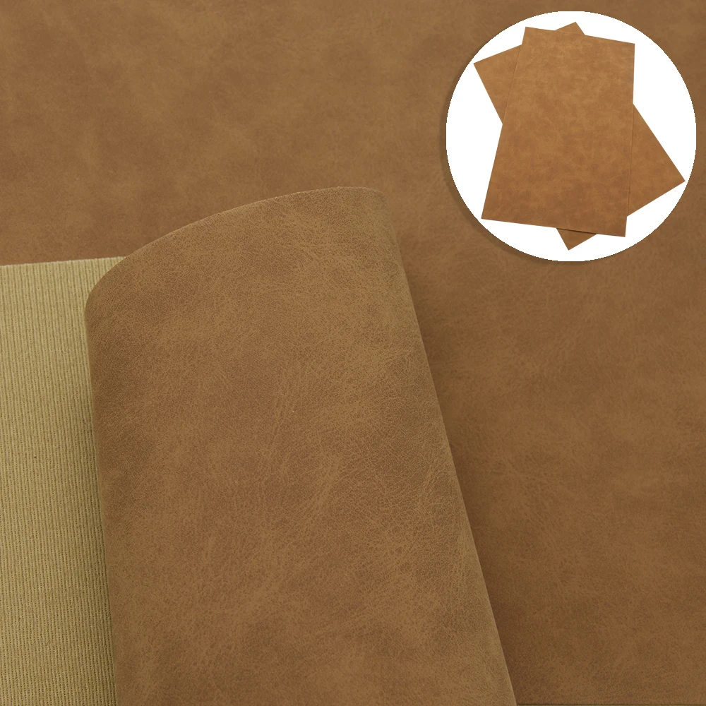 20*33cm Faux Suede PU Leather Fabric For Garment Waterproof Synthetic Leather Fabric DIY Sewing Material,1Yc6812