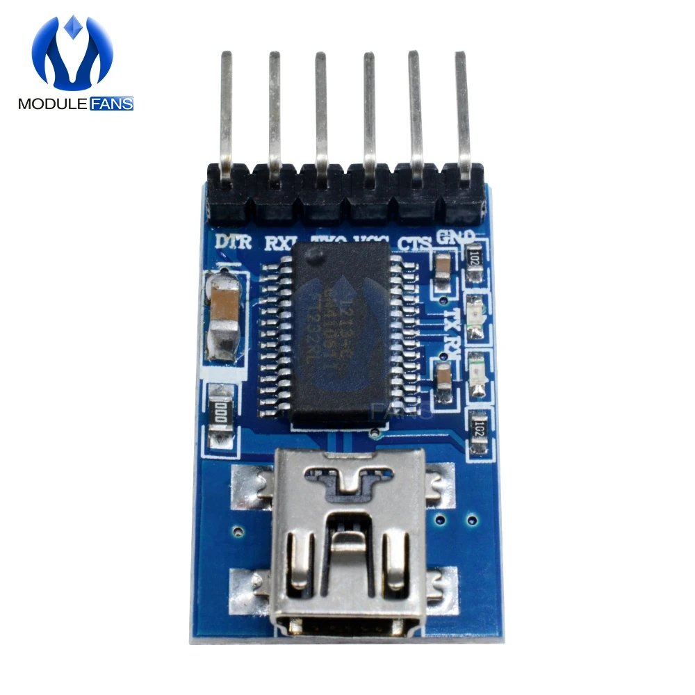 3.3V 5.5V FT232RL FT232 FTDI USB to TTL Serial Adapter Module for Arduino Mini Port Board USB TO RS232 Pro Mini