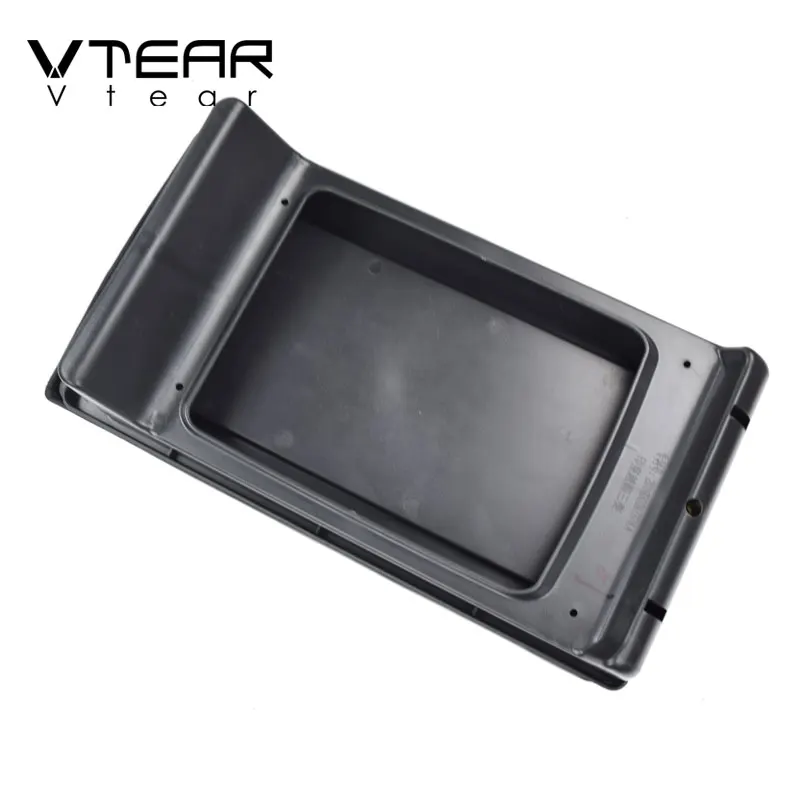 Vtear For Mitsubishi Xpander armrest car interior Accessories USB arm rest storage box center console styling decoration cover