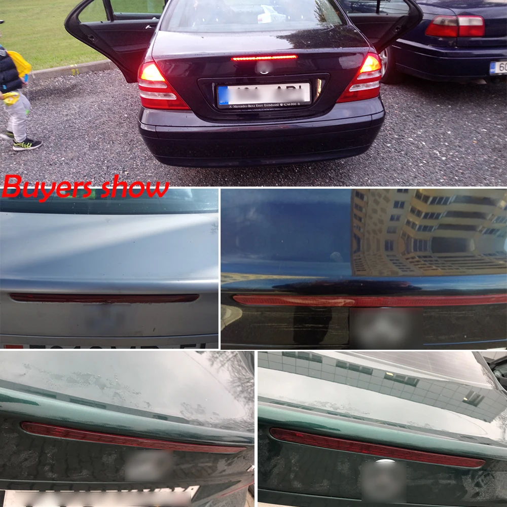 PMFC LED Tail Brake Stop Warining Lamp Car Rear Bumper Light Bulb High Quality Auto For Benz E-Class W203 2038200156 A2038201456